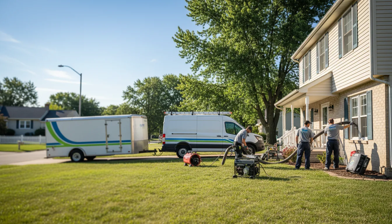 Flooded Basement Restoration And Cleanup With Repair in Alpha, MI near me